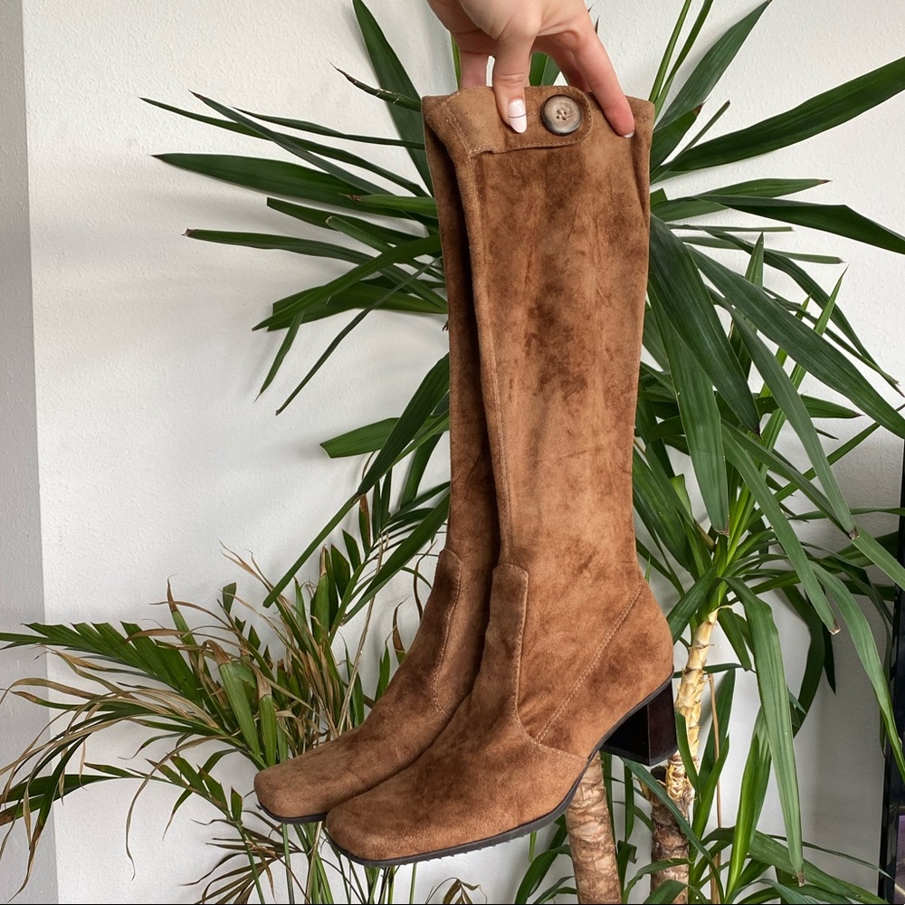 Suede Franco Sarto Boots | Knee-high suede tall boots